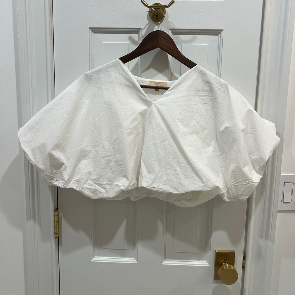 Marea by Liz Joy Two Piece Set White Cotton Maxi Skirt & Top Women’s Size S - Picture 15 of 15